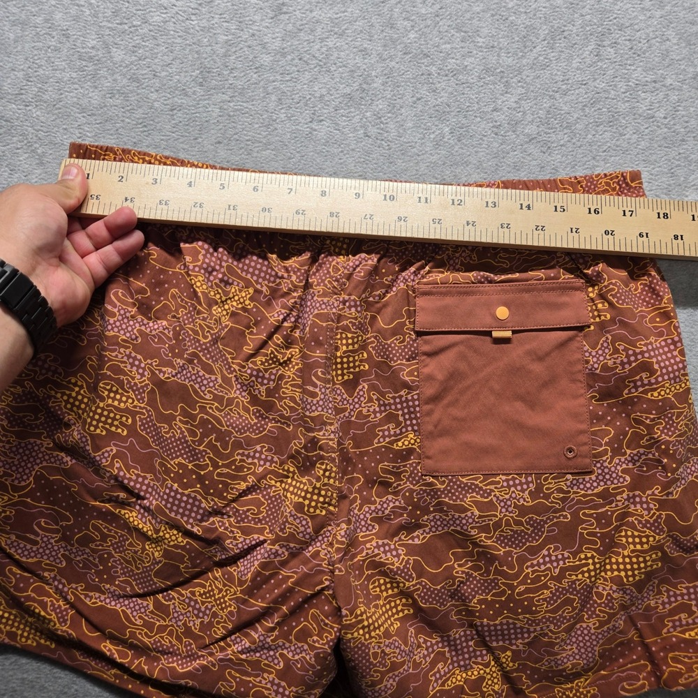 Cotopaxi Brinco 5" Short Print Mens L Scenic Route Brick Recycled Nylon NEW - Picture 6 of 8